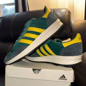 adidas Run 70s 2.0 Green/Yellow  Men’s Size 12 New In The Box